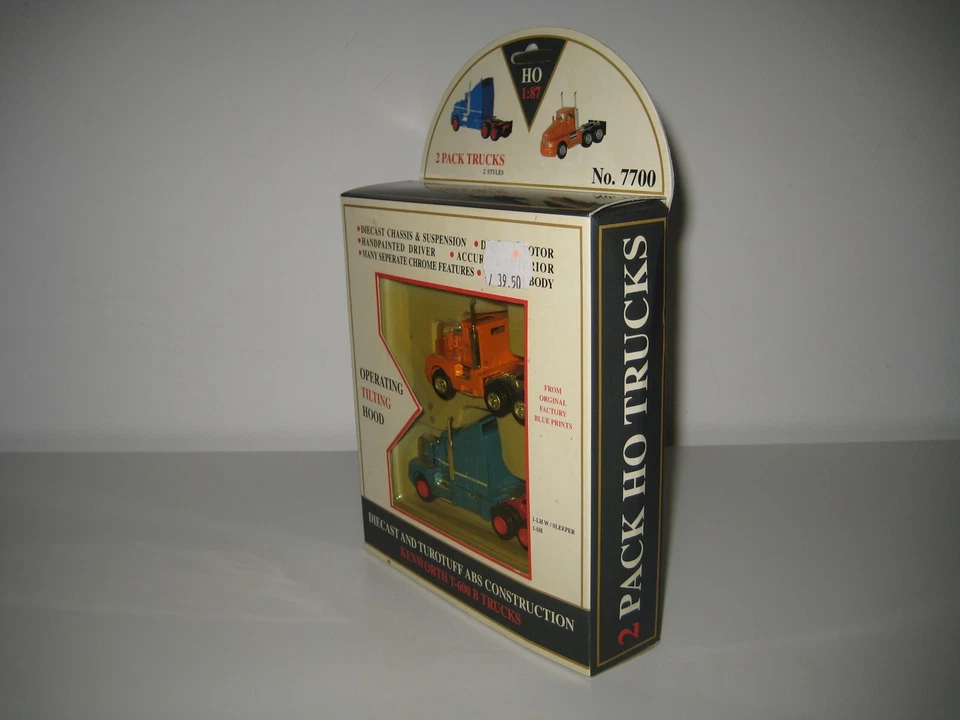 Model Power H0 7700 - Set de dos camiones Kenworth T-600 B - Immagine 4 di 4