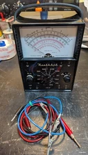 Heathkit Model MM1 Multi Meter Volt Ohm w Red & Black Leads