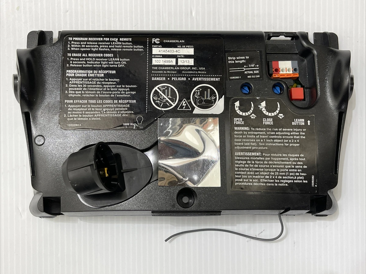 Sears Chamberlain 14gp626b Garage Door Receiver Board 41a5483-4c