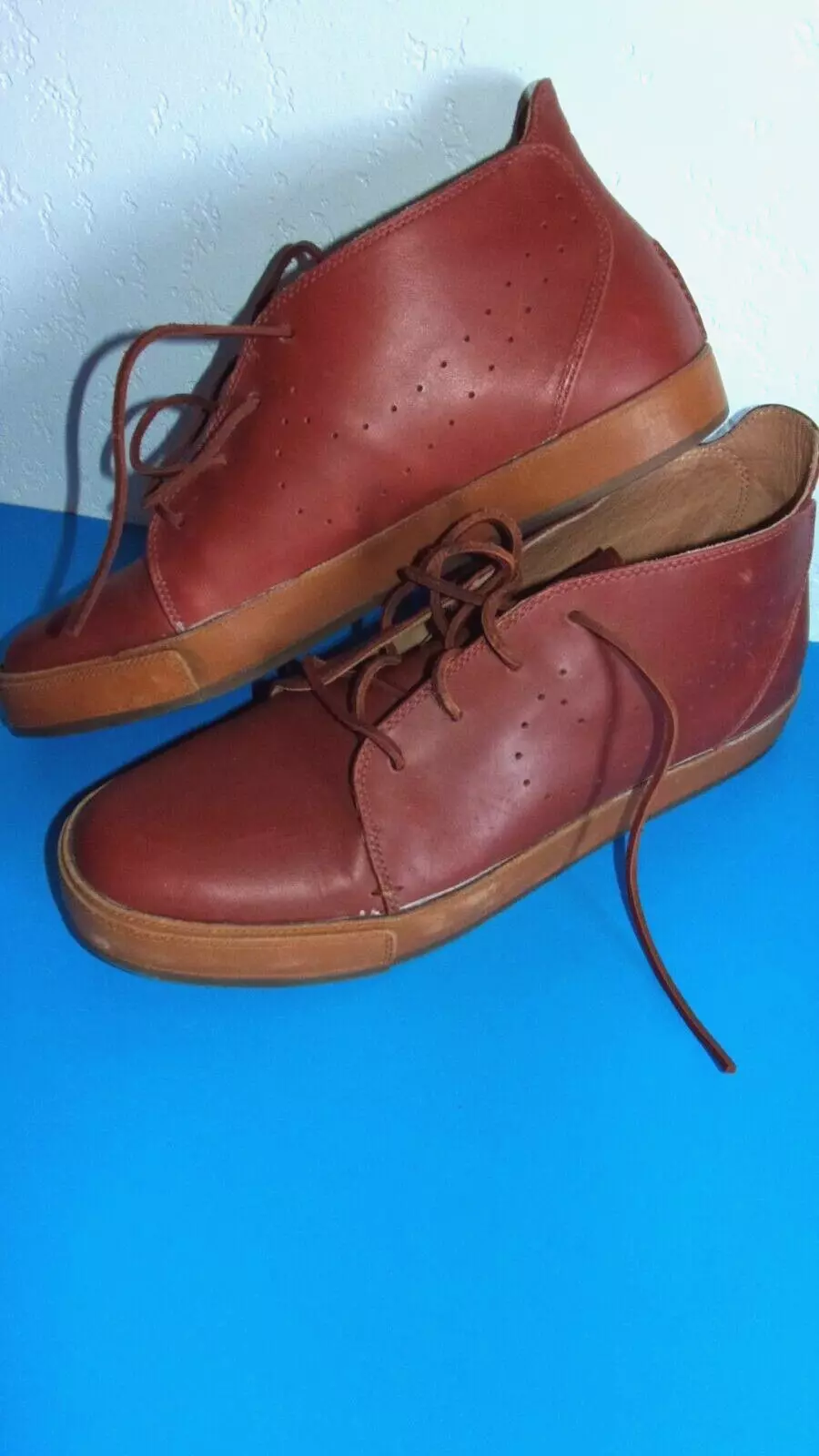 Chaussures Nike Toki Gum semelle cuir henné # 5125541 220 / botte Chuka, hommes US 13