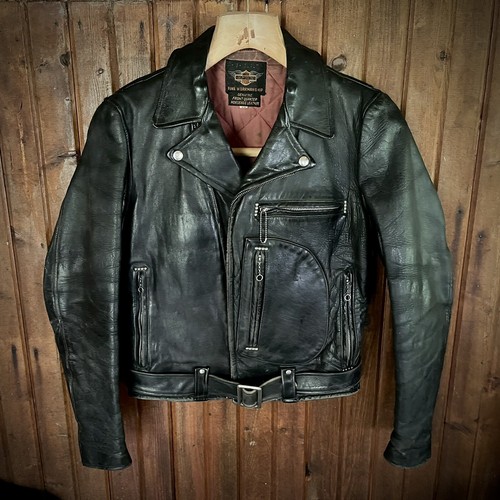 ○まとめ買い歓迎○ vintage Y´2 LEATHER HORSE HIDE jacket 馬革