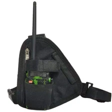 For Baofeng Kenwood TYT walkie talkie triangle backpack convenient messenger bag