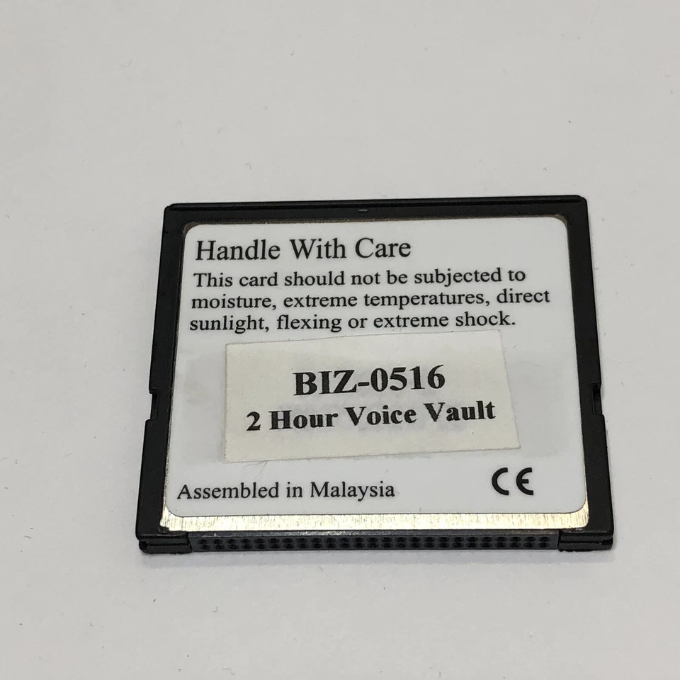 Tarjeta de memoria de 2 horas Bizfon Biz-0516 Voice Vault para base de teléfono de oficina Bizfon 680 Foto 2 de 2