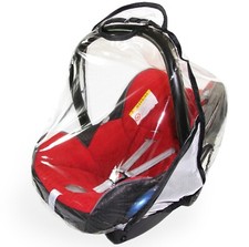 Car Seat Rain Cover Raincover 0/11kg Carseat Raincover - TOP QUALITY (black)