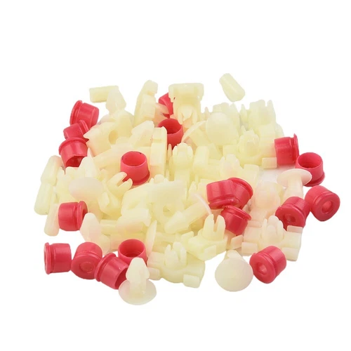 Türdichtung Streifentrim-Clips 52pcs Schellen Für Mercedes Benz W123 Kunststoff - Bild 2 von 17