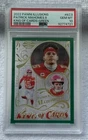 2022 Panini Illusions /10 Patrick Mahomes GREEN King of Cards #KC3 PSA 10