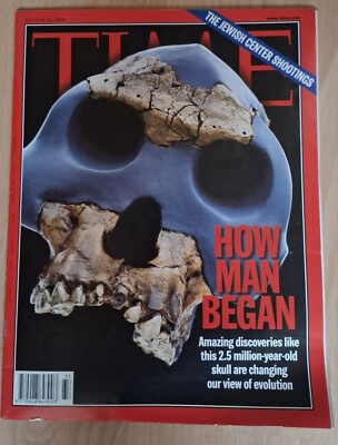 TIME MAGAZINE 23.August  1999 How Man began engl.