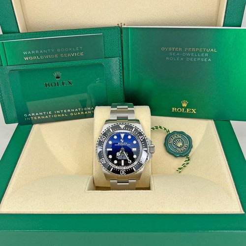 UNWORN Rolex Deepsea James Cameron Blue 