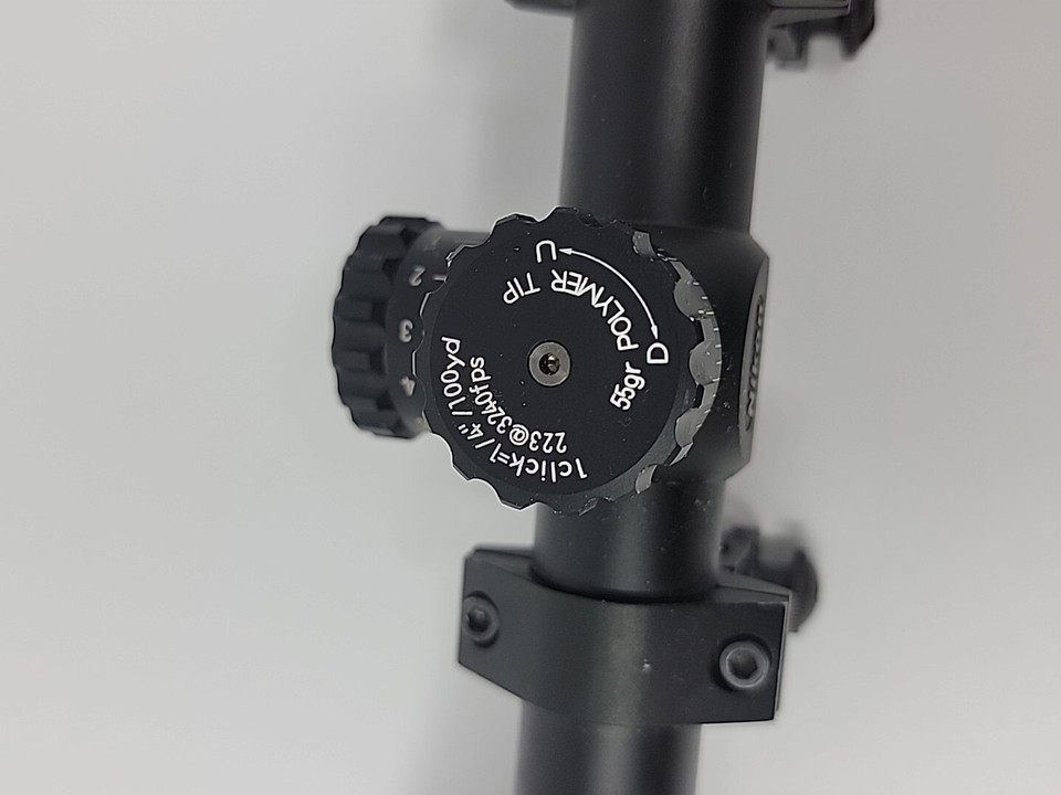 Nikon p223 rifle scope 3x9x40 BDC600 With Rings Installed eBay