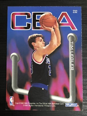 John Starks Tim Legler NBA CBA Pipeline 1995-96 Hoops New York