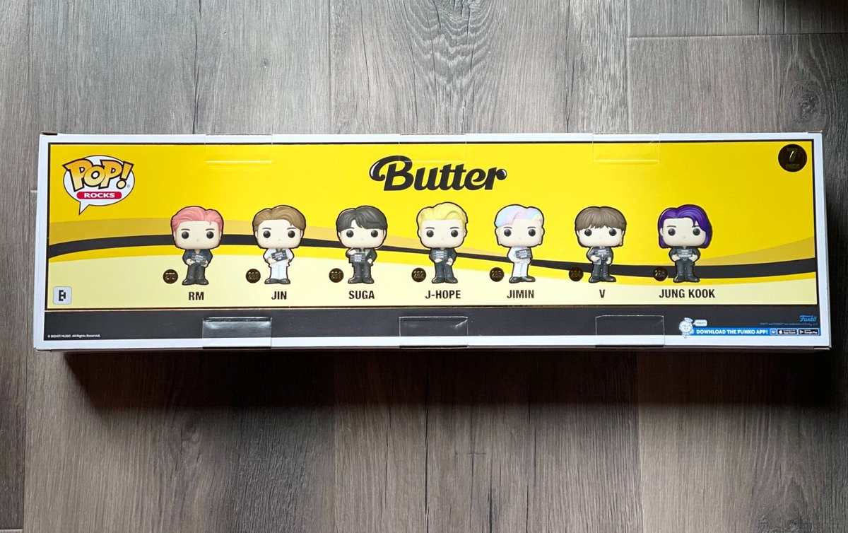 BTS Butter Funko Pop Rocks 7-Pack Walmart Collectors Exclusive 