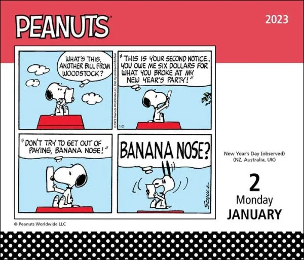 Peanuts+2023+Day-To-Day+Calendar+by+Charles+M.+Schulz+and+Peanuts ...