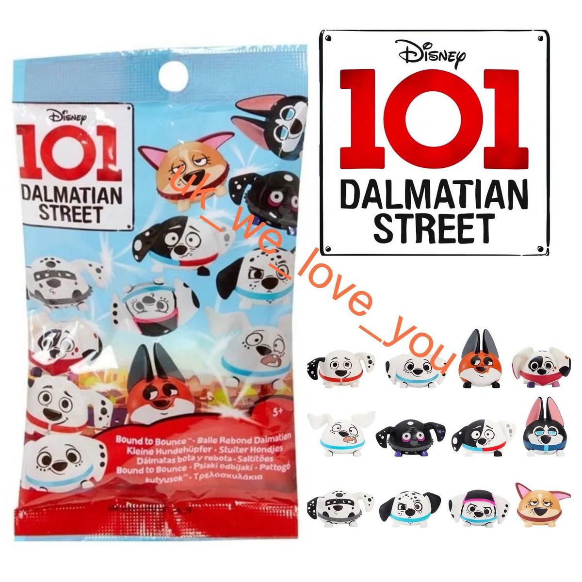 Disney 101 Dalmatian Street Toy Unisex Blind Bag Surprise Ball | eBay