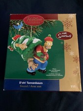 Carlton Cards Heirloom Ornament 2005 SIMPSONS 111 HOMER D'oh Tannenbaum