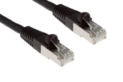 CAT6 Shielded Ethernet Patch Cable, Snagless, 1 Foot, B - Lifetime Warranty