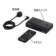 iBUFFALO HDMI switcher with three remote control Nintendo Switch  38055 JAPAN