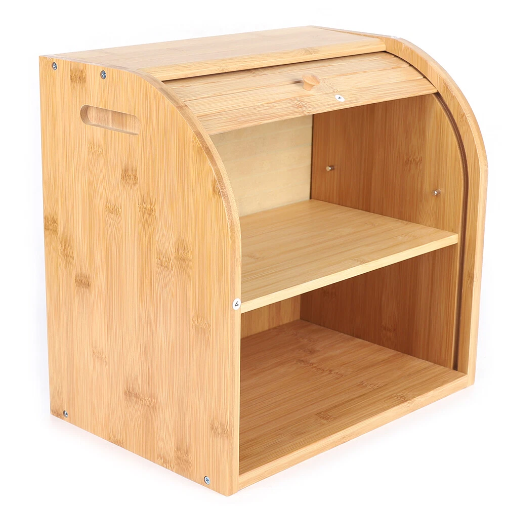 Large Bread Box Bread Food Storage Boxes Kitchen Counter Container 38*25*37cm US
Opens in a new wind