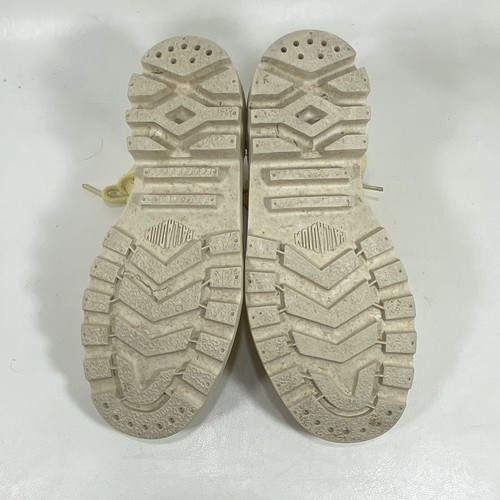 Palladium Womens Pampa Hi Organic Boots Size 6 Yellow Ankle Lace Up Recycled - Picture 9 of 10