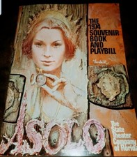 1974 VINTAGE Asolo Playbill BROADWAY  Program-The State Theater St. Pete Florida
