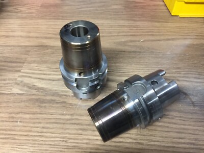 PAIR SECO HEAT SHRINK TOOL HOLDER HSK 63A NO. E930454 - 20 MM x 75