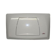 Placca per cassetta scarico wc incasso 9 lt. monotasto Kariba per modelli vecchi