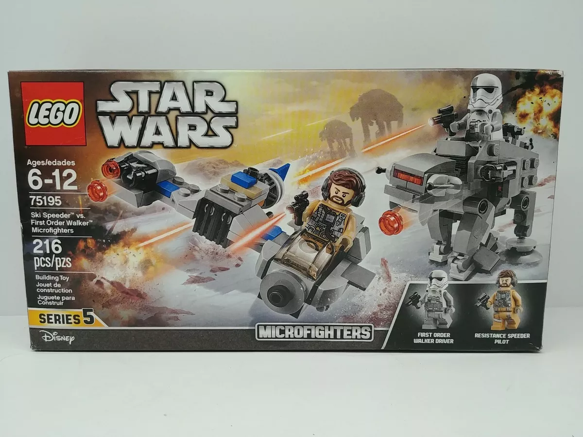 Lego Star Wars Microfighters Ski Speeder vs. First Order Walker