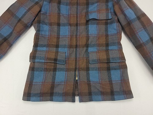Vintage Swanndri Wool Brush Flannel Shirt Jacket Men's Small Full Zip Shacket - Picture 4 of 18