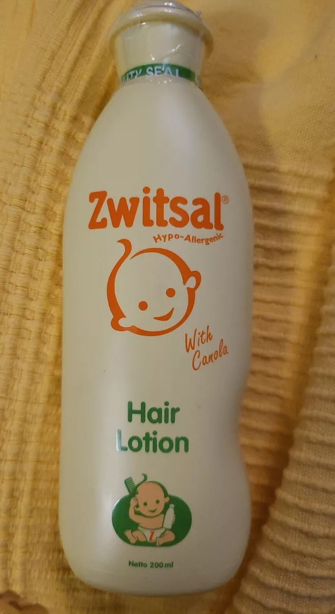Zwitsal Baby Hair Lotion Natural – 200 ml (6.76 fl oz) sealed
