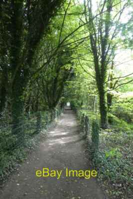 Photo 6x4 Footpath south of the cricket ground Otford Looking along a foo c2021