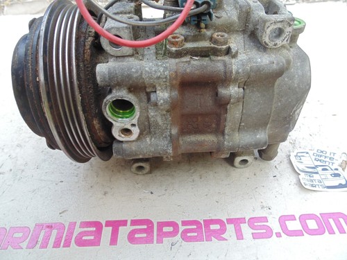 90-93 Mazda Miata OEM AC A/C Compressor Air Conditioning Pump R12 NA 1.6 91 92 ✅ - Picture 6 of 18