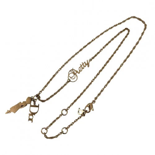 Collana Logo Christian Dior Oro 720