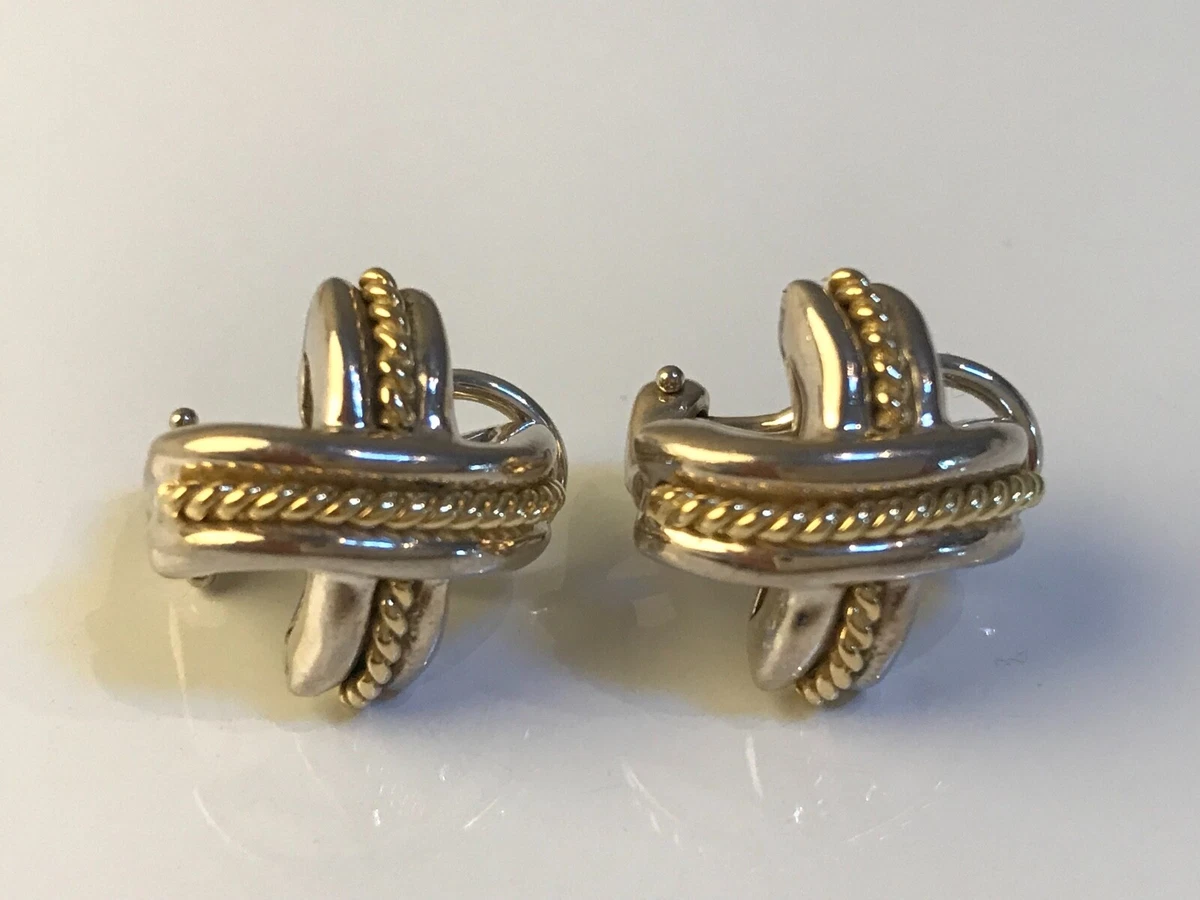 Tiffany and co cross cheap earrings