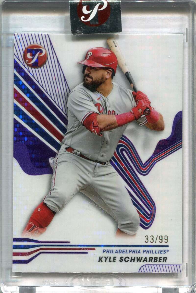 2024 Topps Pristine Purple Pristine Refractor 167 Kyle Schwarber 33/99