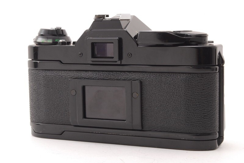 Near Mint] CANON AE-1 Program Black AE-1P + FD 50m f/1.4 SSC