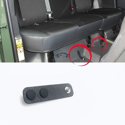 1 pieza para toyota 07-24 FJ Cruiser asiento alfombra gancho interior alfombrilla almohadilla clip - Imagen 15 de 17