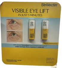 Strivectin Visible Eye Lift Hyperlift Instant Eye Fix .34 oz X 2