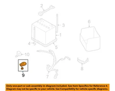 SUBARU OEM 08-23 Forester Electrical Battery-Positive Term 81608AG020