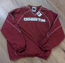 NWT Alabama Crimson Tide 58 Sports Double Sided Pullover Jacket Size XXL