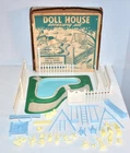 Vintage 1950s 1960s Marx Doll House Swimming Pool Patio Playset in Original Box