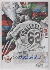 2019 Diamond Kings DK Signatures Holo Gold 35/49 Daniel Ponce de Leon Auto u0h