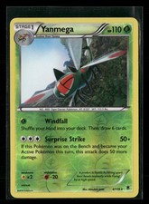 Pokemon TCG Yanmega Grass Rare XY - Phantom Forces 4/119 NM