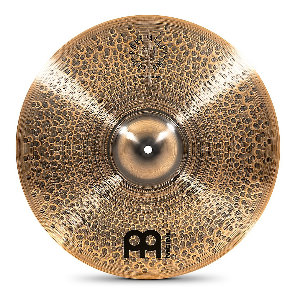 Изготовленный на заказ среднетонкий корпус из чистого сплава MEINL толщиной 19 дюймов.
