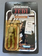 Rebel Commando Vintage Star Wars ROTJ 65 Back MOC- very clean and gradable