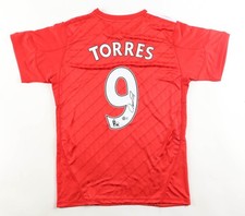 Maglia calcio Fernando Torres firmata Liverpool Adidas autentica (Beckett)