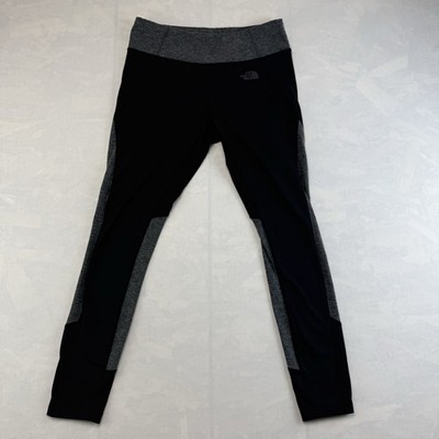 The North Face Leggings Women s M Black Gray Athletic Workout