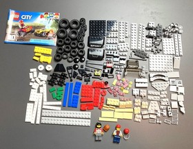 LEGO CITY 60148  ATV Race Team  100% build parts complete no box