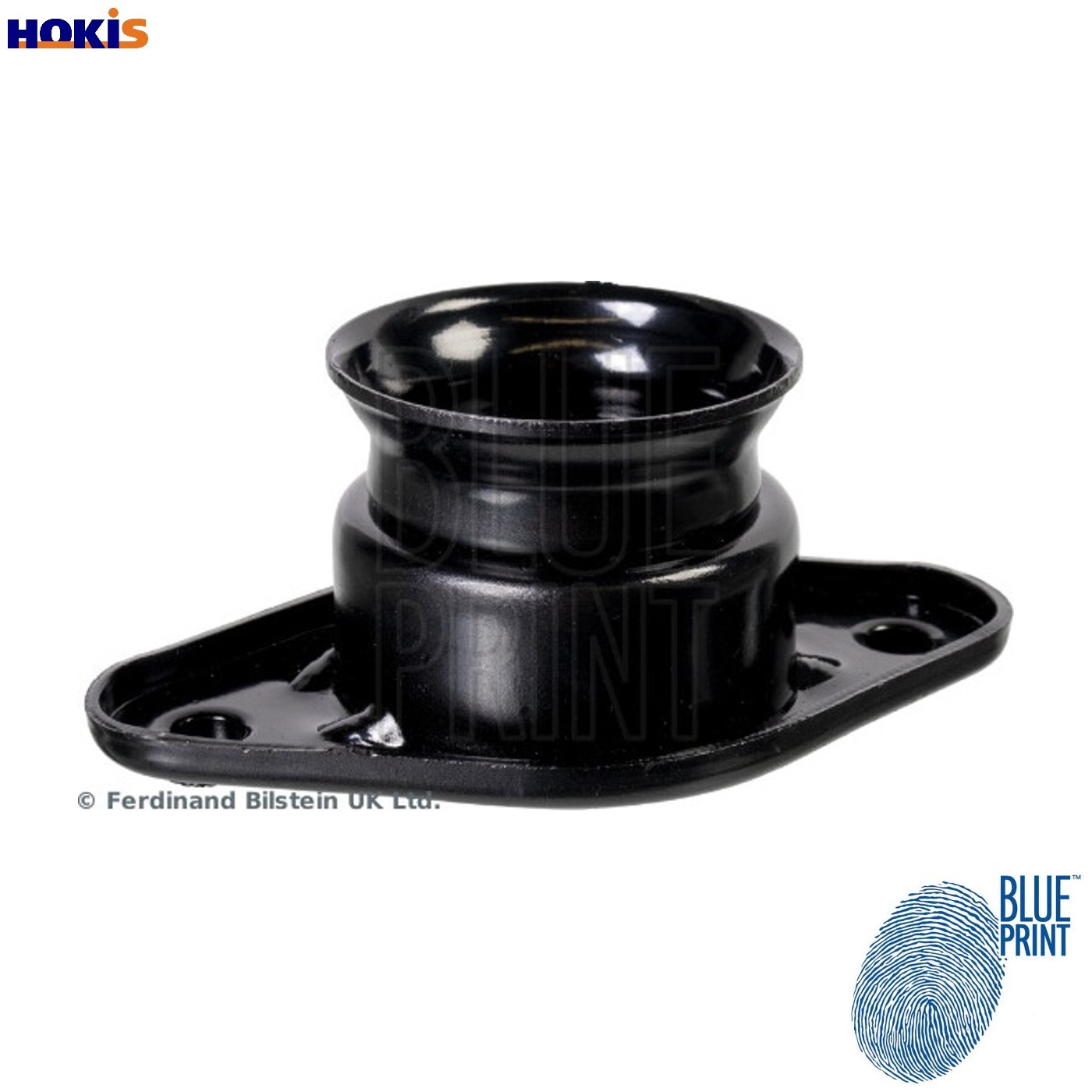 Shock absorber cushion Rear Axle Left Rubber/Metal ADG080344 BLUE PRINT for KIA - Image 32