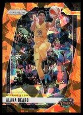 Alana Beard 2024 Panini Prizm WNBA Ice Orange Prizms #85 - Los Angeles Sparks