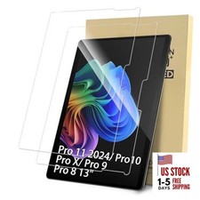 2-Pack Screen Protector Compatible with Microsoft Surface Pro 11 2024/ Pro 10/