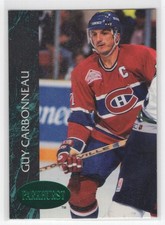 1992-93 Parkhurst Emerald Guy Carbonneau Montreal Canadiens #485